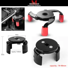 2 Jaw Fuel Adjustable Gas Tank Pump Cover Fuel Tank Lid Removal Tool For  Benz BMW VW AUDI Buka Tangki Minyak