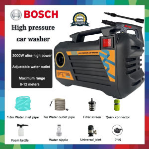 Original BOSCH 3000W Brushless Water Jet 70Bar-100Bar High Pressure Cleaner Home Car Wash Waterjet Sprayer 6666
