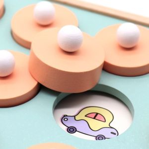 Đồ chơi montessori đồ chơi lật hình luyện trí nhớ bằng hình ảnh gồm 12 chủ để