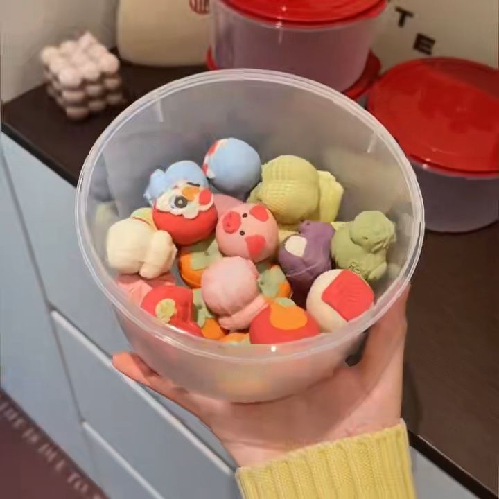 [COD] Round Food Preservation Box Airtight Refrigerator Organizer Fruit ...
