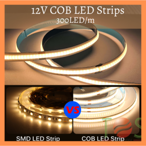 ETOS【5METER】DC 24V COB LED 256LEDs LED Flexible LED Light Strip Lampu LED [3000K / 4000K / 6000K]