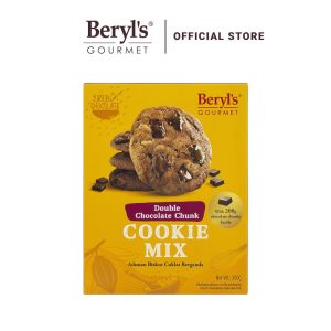 Beryls Gourmet Double Chocolate Chunk Cookie Baking Mix 500g | Adunan Biskut Coklat Berganda | Fast Easy