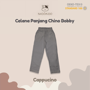 Nadokido Bobby Chino Long Pants Kids / Celana Panjang Bawahan Chinos Linen Jeans Anak Cowo Laki-Laki Lucu ( 6 Bulan - 10 Tahun )