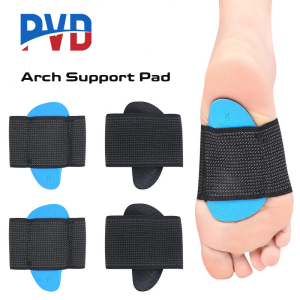 PVD 1 Pair EVA Flat Feet Arch Support Orthopedic Insoles Cushions Heel Pain Relief