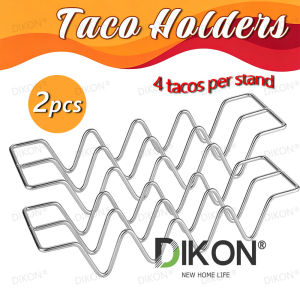 304 Stainless Steel Taco Holder Food Tray Taco Racks Dinnerware Kitchenware Taco Basket for Dinner Party