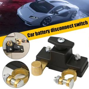 YIYIUR Heavy Duty Car Battery Disconnect Switch 12V/24V Anti-leakage Battery Isolator Universal Power Cut Off Switch for Car RV ATV Motorcycle