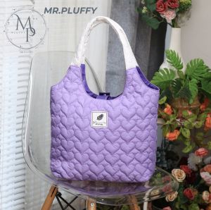 Puffy Bag GUMMY Tote Bag Bubble Quilted Shoulder Bag Empuk Tas Bahu Suport Laptop Up To 14inc