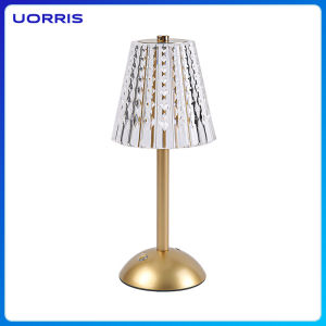 UORRIS LED Table Lamp Rechargeable Cordless Desk Lamp Dimmable Touch Night Light Lampu Meja Table Lamp Gift