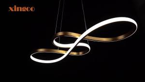 Đèn treo đảo bếp hiện đại đèn bàn bar trang trí phòng ăn đèn treo điều chỉnh từ xa đèn treo dây LED cho bếp