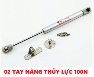 1 cặp Pit tong Thuỷ Lực 100N Tay nâng Đẩy Tủ Bếp Piston Trợ Lực Cánh Tủ Gỗ cốp xe máy.