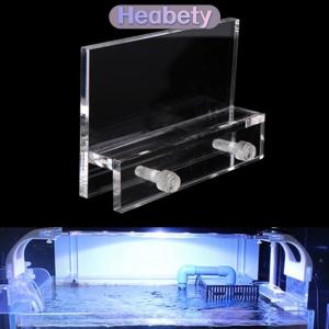 Heabety 1 chiếc giá đỡ đèn LED Bể Cá trong suốt cho bể cá giá đỡ cố định đèn