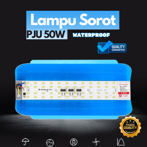 LAMPU JALAN 50W PJU LED SUNLAMP SOROT OUTDOOR PENERANGAN STREET LIGHT ATTAR28