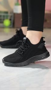 《501》 รองเท้าผู้หญิง แฟชั่นฤดูร้อนใหม่ รองเท้าวิ่งอเนกประสงค์ ขายส่งรองเท้าเบาะอากาศ รองเท้าฟลายนิตปากตื้น