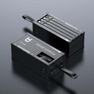 Jiditech Power Bank Power Station 68000mAh Container Big Capacity 22.5W Fast Charging Power Bank