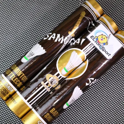 (1 SLOP) SAMURAI COKLAT GAJAH MADA Shuttlecock Kok Badminton Bulutangkis ORIGINAL