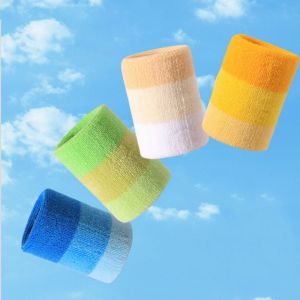HI MIA Sport Towel Badminton Wristband Volleyball Thickened Wrist Protection Classic Cotton Sports Wristbands Sport Accessories