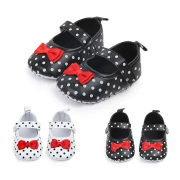 Minnie Mouse Infant Girls' Polka Dot Mary Jane cheapest Shoes