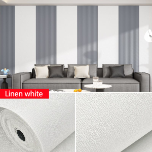 Wallpaper self-adhesive 3D three-dimensional bedroom wall stickers warm background wall foam grille living room waterproof and moisture-proof renovation