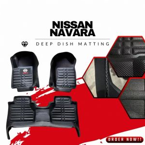 Nissan Navara 2016-2024 Premium Diamond Deep Dish Matting