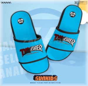 BRZ 098 Selop Sendal Anak-Anak Terbaru Full Warna Anak Anak Size 26-35 Berbagai Pilihan Warna Trendy