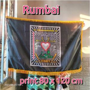 Bendera PSHT Persaudaraan Setia Hati Terate Rumbai