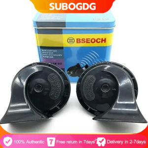 【Original+24hours delivery】 Bseoch Auto Snail Horn Dual Loud Motorcycle Car Universal Accessories