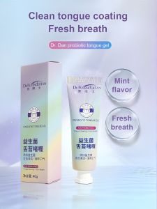 Probiotic Tongue Gel Mint Probiotic Tongue Gel Bad Breath Neutralizer Deep Oral Cleansing Bad Breath Removal Tongue Coating Elimination