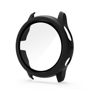 เคสสำหรับ Samsung Galaxy Watch Active 2 / Galaxy Watch 4 40Mm/44Mm เคสสมาร์ทวอท์ชแบบเต็มบั๊มเปอร์พร้อมตัวป้องกันหน้าจอกระจกเทมเปอร์ฝาครอบป้องกัน