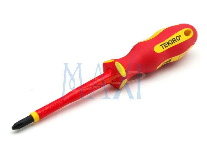 tekiro-obeng-listrik-insulation-screwdriver-uk-ph1-4-5-x-80-mm