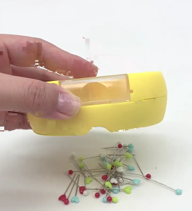 Oval Drawer Box Magnetic Pin Cushion Sewing Pincushion Needles Caddy Useful Sewing Tools Gifts for Mother Grandmother