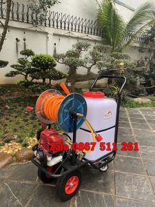 Máy phun thuốc khử trùng xe đẩy 60 lit VMPX60