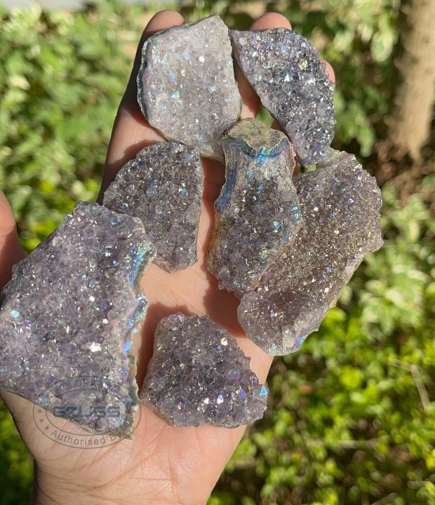 Raw Aura Cluster Angel Aura Quartz Crystal Aura Quartz Stone