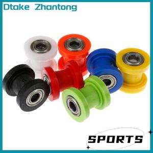 Dtake 10mm Chain Roller Slider Tensioner Adjuster Pulley Wheel Guide Pit Dirt Bike