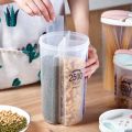 Hộp Đựng Hạt Chia Ngăn Trong Suốt 2500ml, Bảo Quản Thực Phẩm, Nhiều Ngăn Đựng Gia Vị,Đồ Khô, Ngũ Cốc.... 