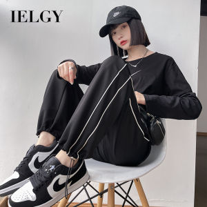 IELGY sweatpants womens loose-fitting feet are thin Harlan casual straight ins tide guard pants