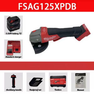 [100% authentic] Milwaukee_FSAG125 angle grinder brushless cordless cutting machine 5-speed adjustable angle grinder 20V lithium battery grinder