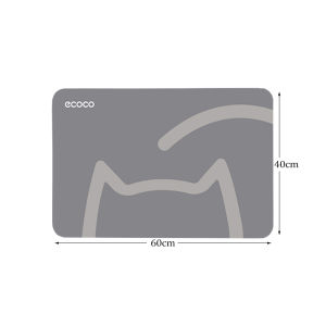 Ecoco Diatomite Floor Mat Pad Bath Mat Kitchen Mat Anti Slip Quick-Dry Strong Water Absorption