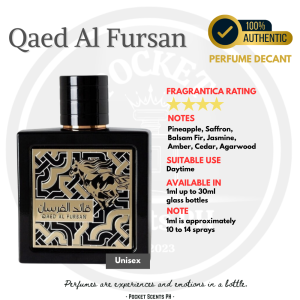 Qaed Al Fursan - 1ml to 30ml - [PERFUME DECANT]