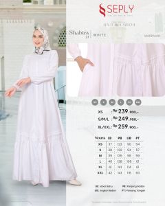 GAMIS SEPLY SHABIRA 21 DRESS EDISI SPESIAL HAJI & UMROH KEKINIAN KONDANGAN ARISAN KULIAH TERMURAHHH