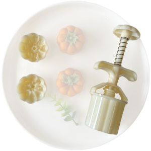 Easy to Use Pumpkin Mooncakes Maker Convenient 50g Mooncakes Moulds in Pumpkin Shape Cake Mould for Festival Treats