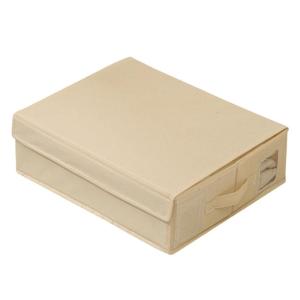 Portable Foldable Storage Organizers Convenient Accessory for Bed Sheets and Blankets in Sturdy Nonwovens Fabric