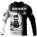 Sweater Hoodies Barberman Barbershop Unisex Full Printing. 