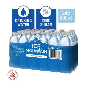 Ice Mountain Drinking Water 600ML x 24