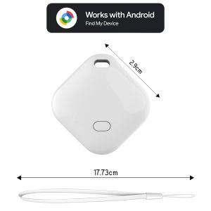 Smart GPS Tracker Bluetooth Anti-Lost Device Mini Phone Lost Alarm Finder Item Locator Tracking Device Works With Android Find My For Suitcase Backpack Purse Keys Luggage Wallet Pet Kids