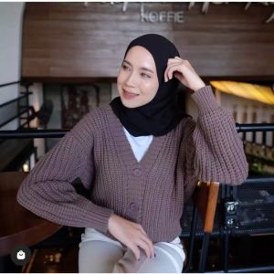 CROP CARDY PREMIUM/ KARDIGAN RAJUT PREMIUM/ KOREAN LOOK /