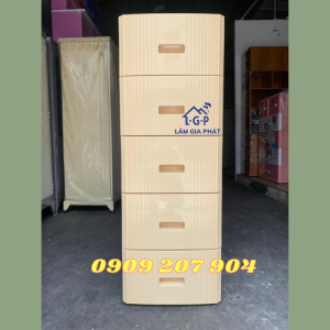 TỦ NHỰA DUY TAN 5 TẦNG MINI NHỎ GỌN XINH XẮN HCM