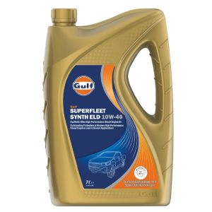 GULF Superfleet Synth ELD 10W-40 Synthetic Ultra High Performance Diesel Engine Oil (7L)