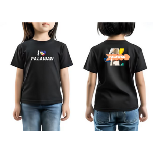 Palawan T-Shirt Design Collection Black Edition- YALEX High-Quality Cotton T-Shirt. Casual crew neck streetwear for men and women featuring stylish tropical basics and comfortable fit. Perfect for both formal and relaxed occasions.