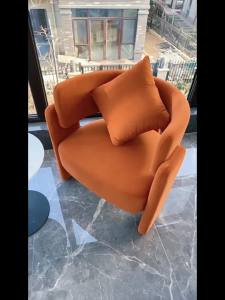 Home Sofa Chair Home Office Light Luxury Family Single European Internet Celebrity Balcony Leisure Reception Desk and Chair Combination