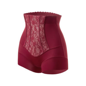 Body Shaping Seamless Pants High Waist Tummy Tuck Breathable Lace Jacquard Health Traceless Postpartum Shapewear